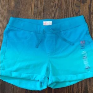So Blue and green shorts
